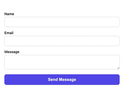 Form with Custom Redirect preview